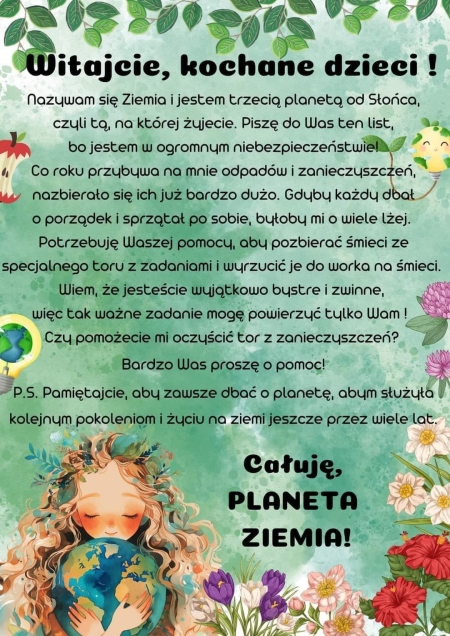 DBAMY O NASZĄ PLANETĘ- DZIEŃ ZIEMI