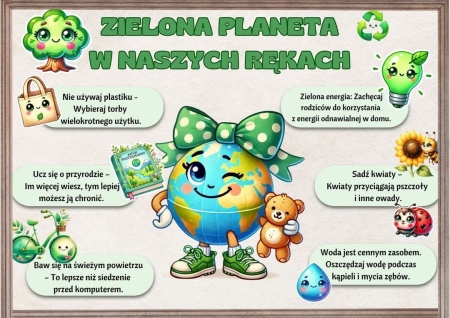 DBAMY O NASZĄ PLANETĘ- ZIEMIĘ!