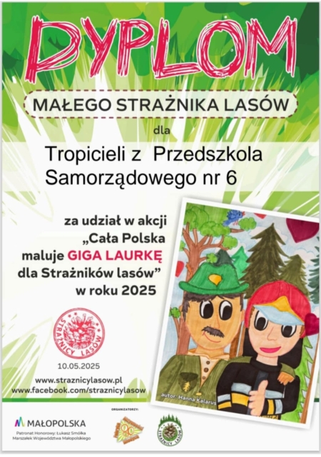 Giga Laurka dla Strażników Lasów