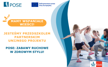 Jesteśmy Przedszkolem Partnerskim międzynarodowego projektu POSE!
