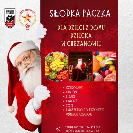 ZBIÓRKA SŁODYCZY DLA DOMU DZIECKA W CHRZANOWIE