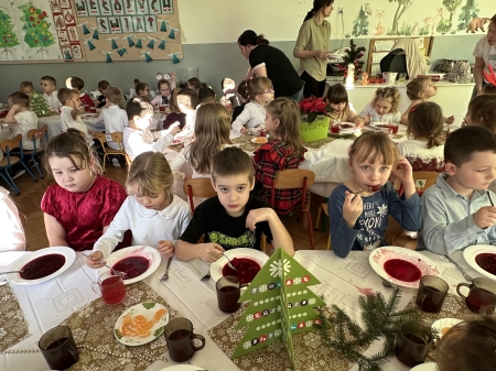 Małe serca, wielka radość – przedszkolna Wigilia