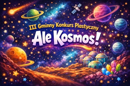 III GMINNY KONKURS  MIĘDZYGALAKTYCZNY „ ALE KOSMOS !” 
