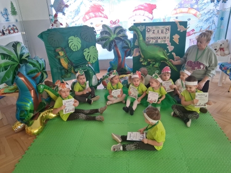 Dzień Dinozaura w grupie maluszków