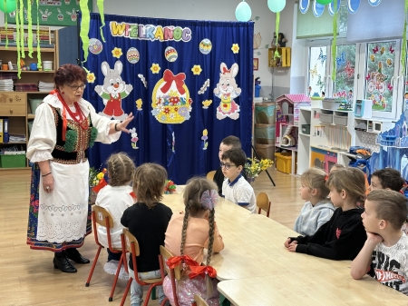 Wizyta przedstawicielki Koła Gospodyń w Sierszy u Starszaków