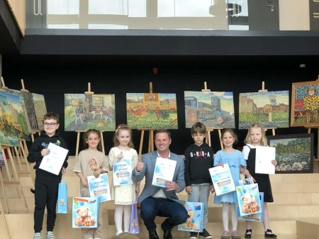 I  Powiatowy Logopedyczny Konkurs Plastyczny ,,W kolorach plastyki-logopedyczne wierszyki”