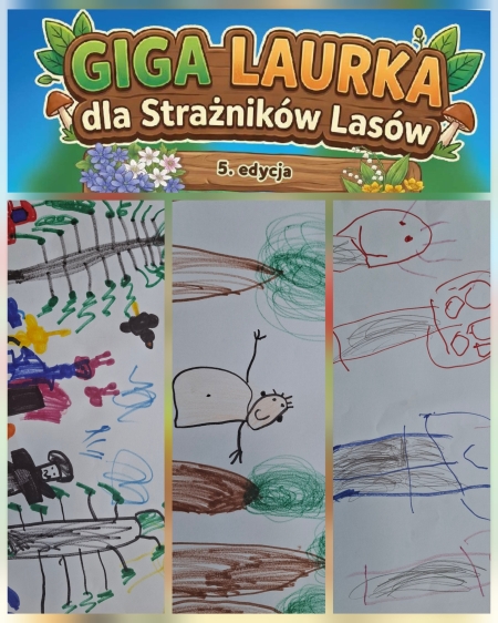Giga laurka dla Strażników Lasów