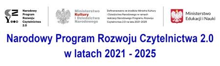 ''Narodowy Program Rozwoju Czytelnictwa 2.0. na lata 2021 - 2025'',